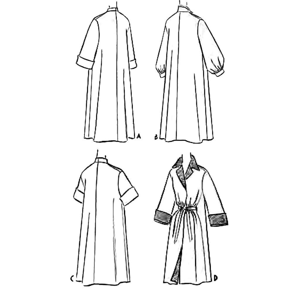 1950s Sewing Pattern, Women's Reversible Coat & Lounging